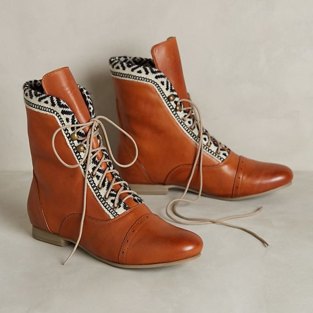 Anthropologie Fortress of Inca Cameron Illapu Boot